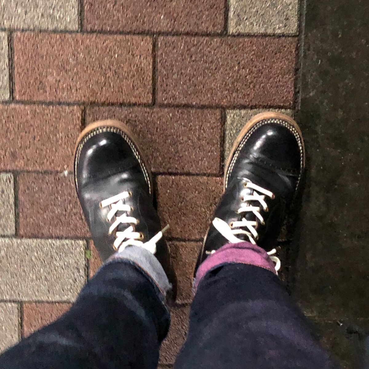 小雨なので傘はいいか