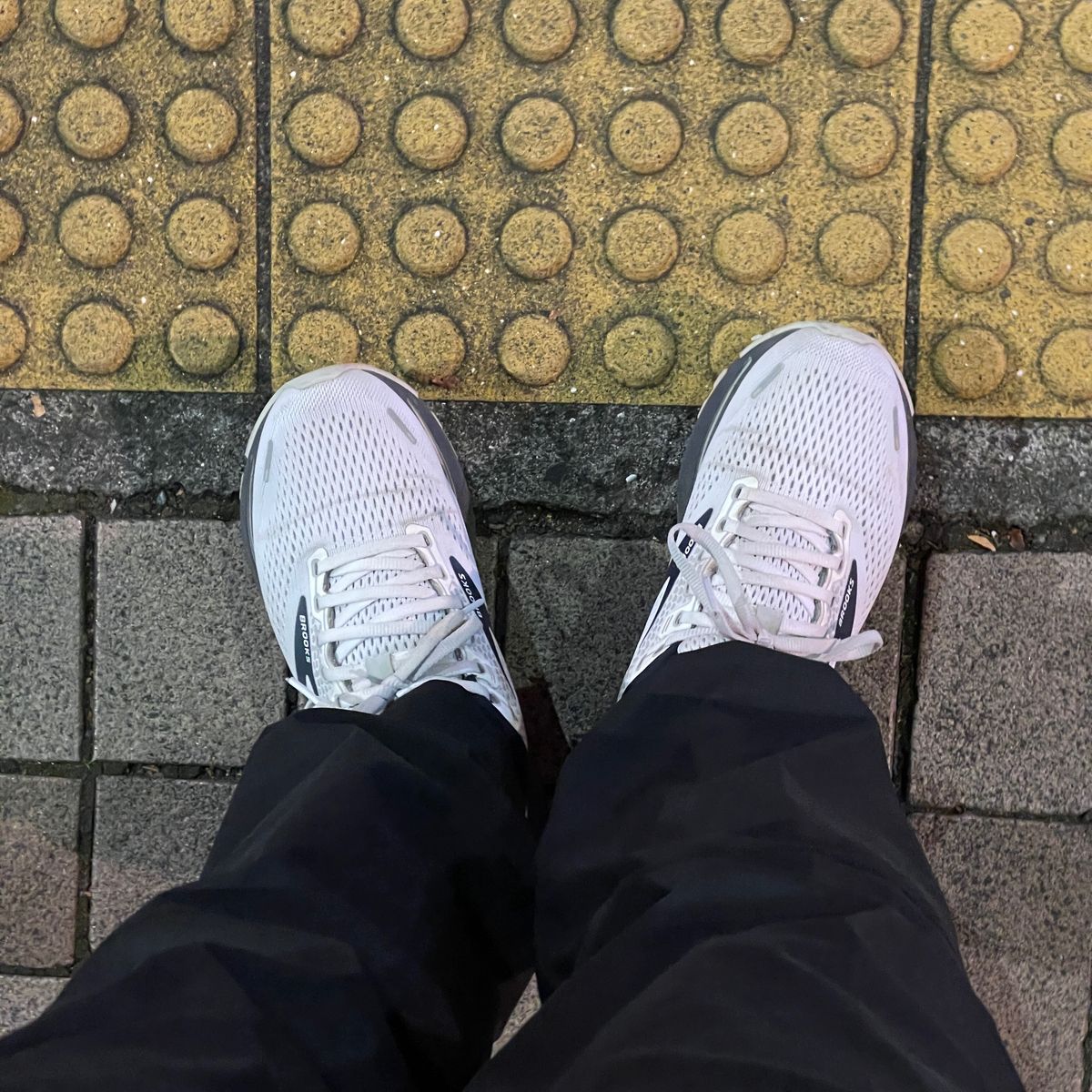 走ってた