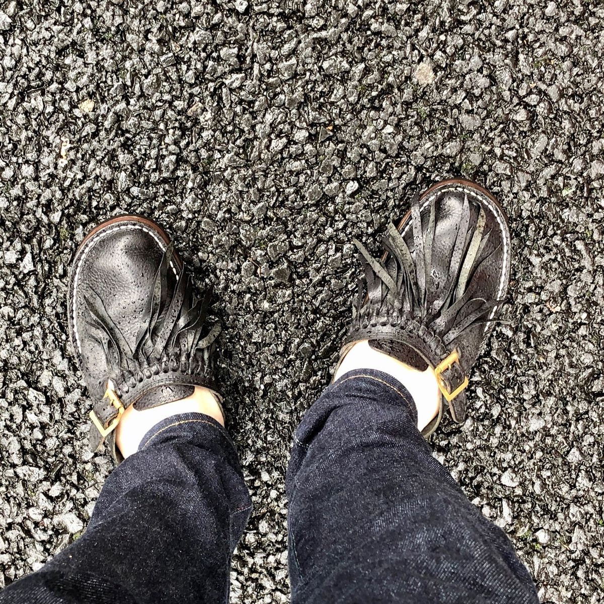 日中雨やん