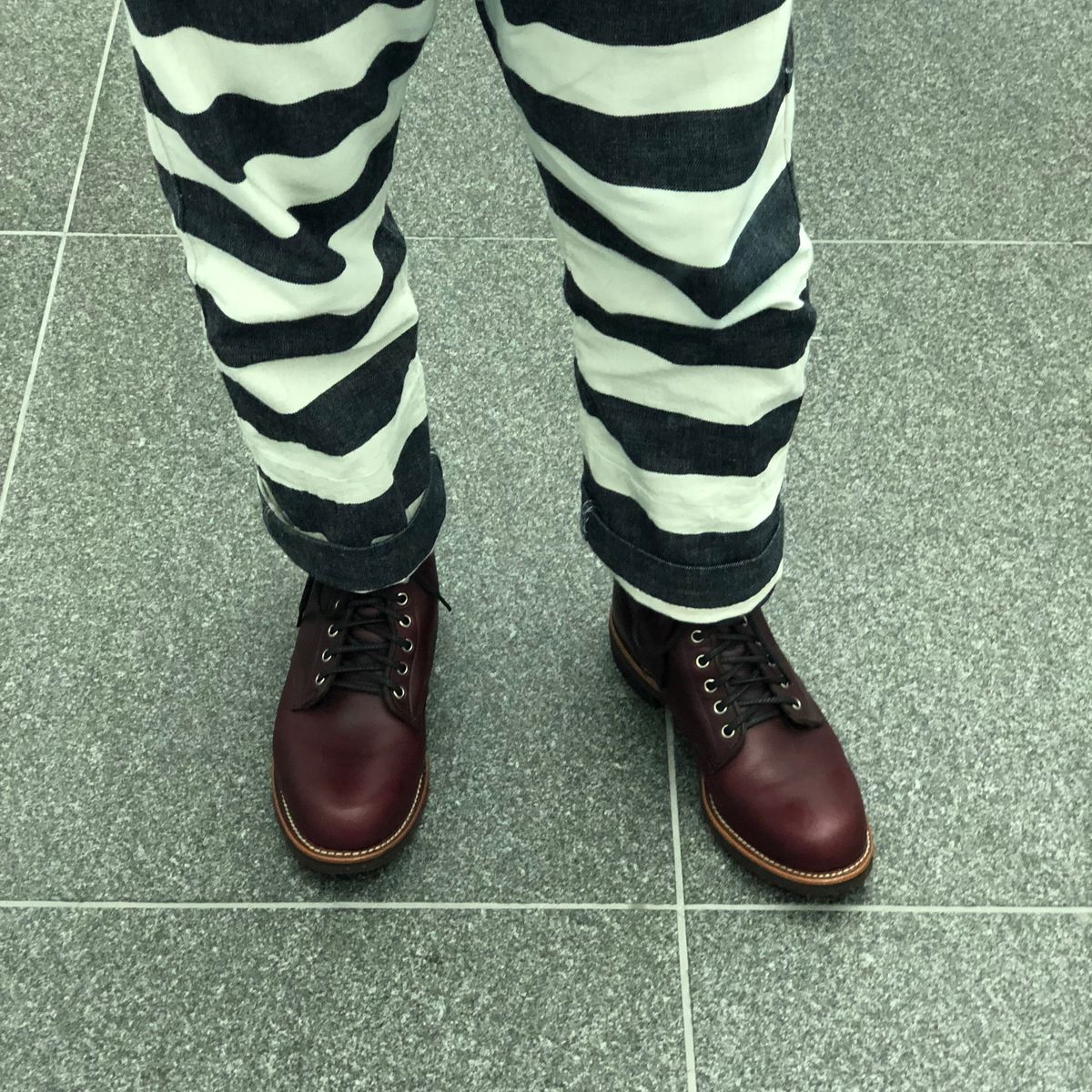 Chippewaは履きやすい