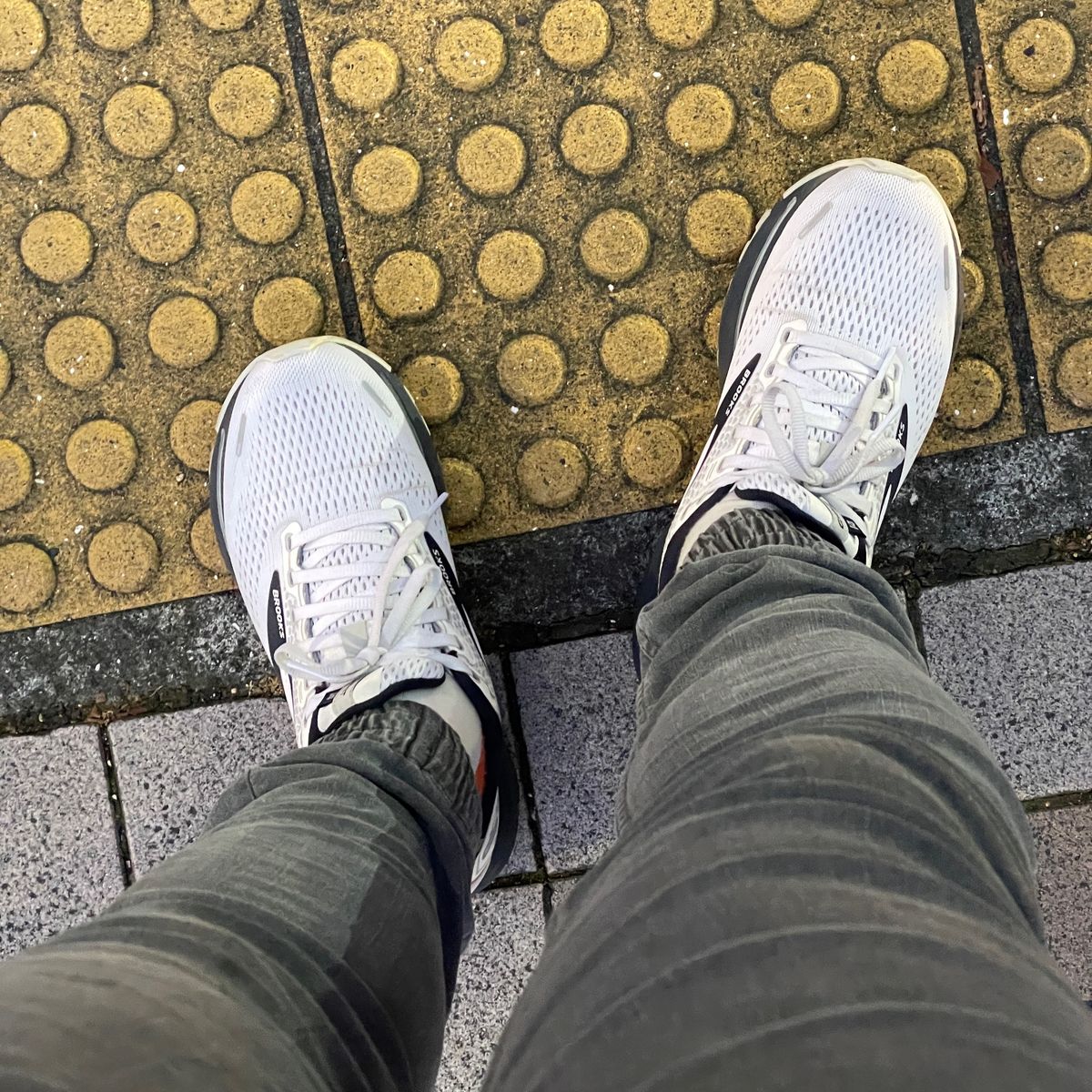 走ってた