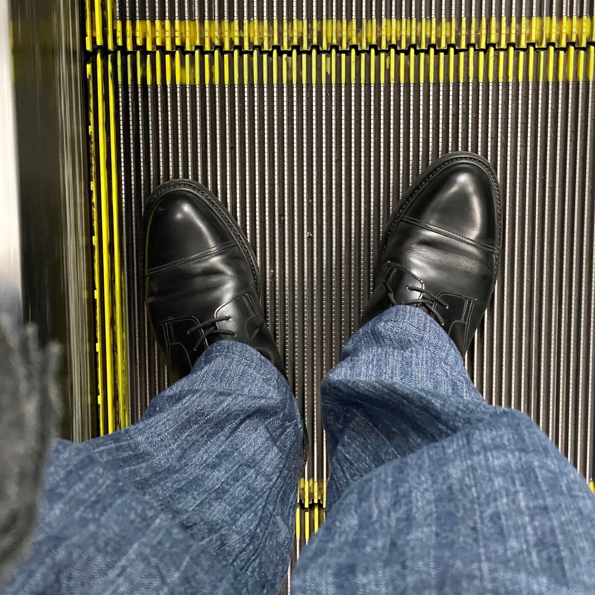 眼鏡の受け取り