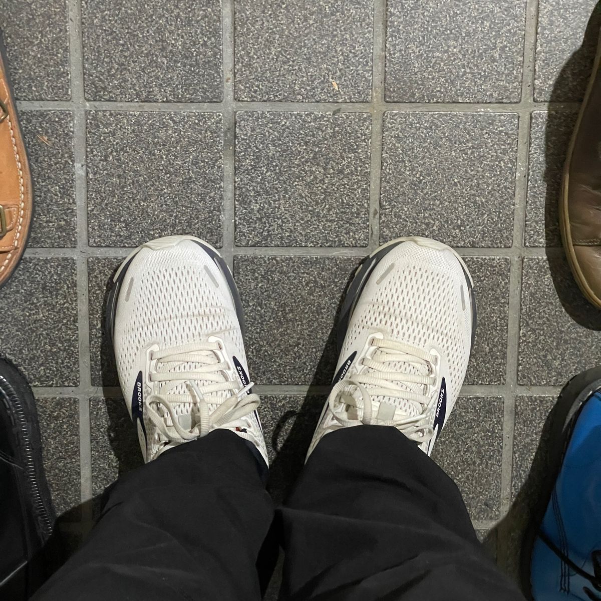 走ってきた