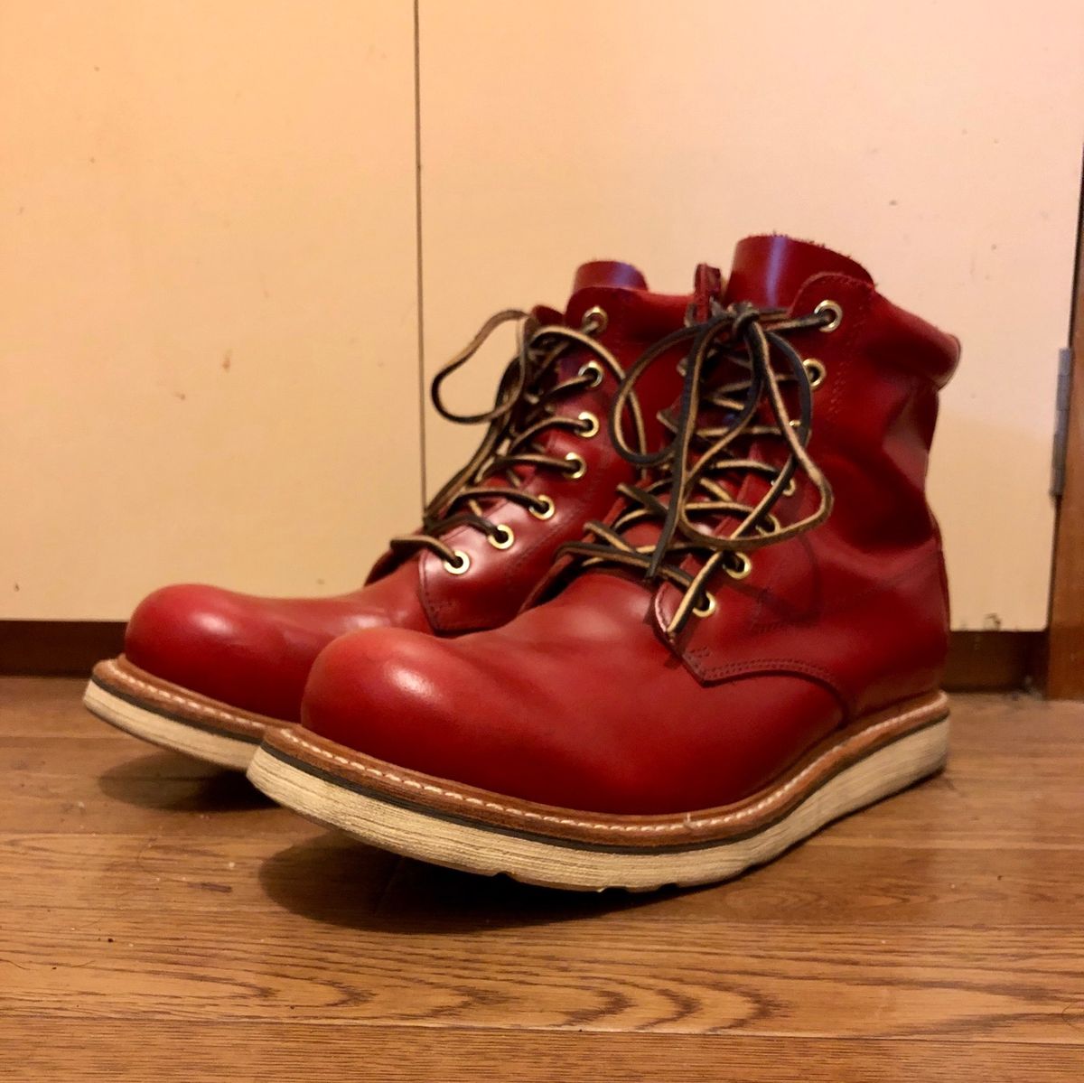 SLOW WEAR LION OB-8593G オイルドレザープレーンMIDブーツ