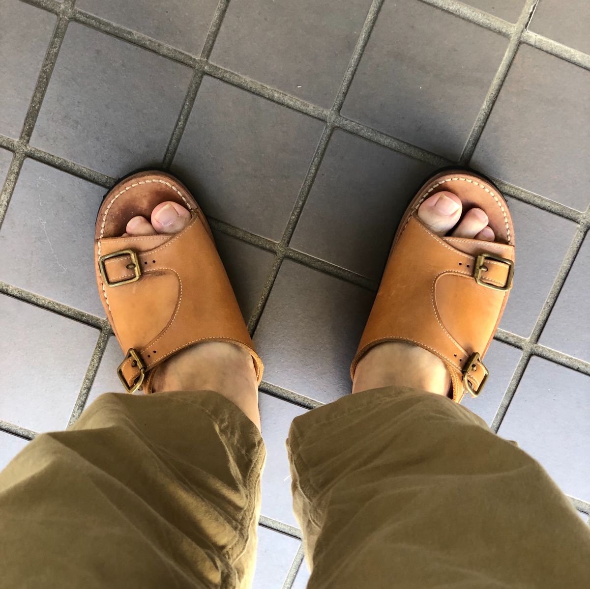 飴色になってきた