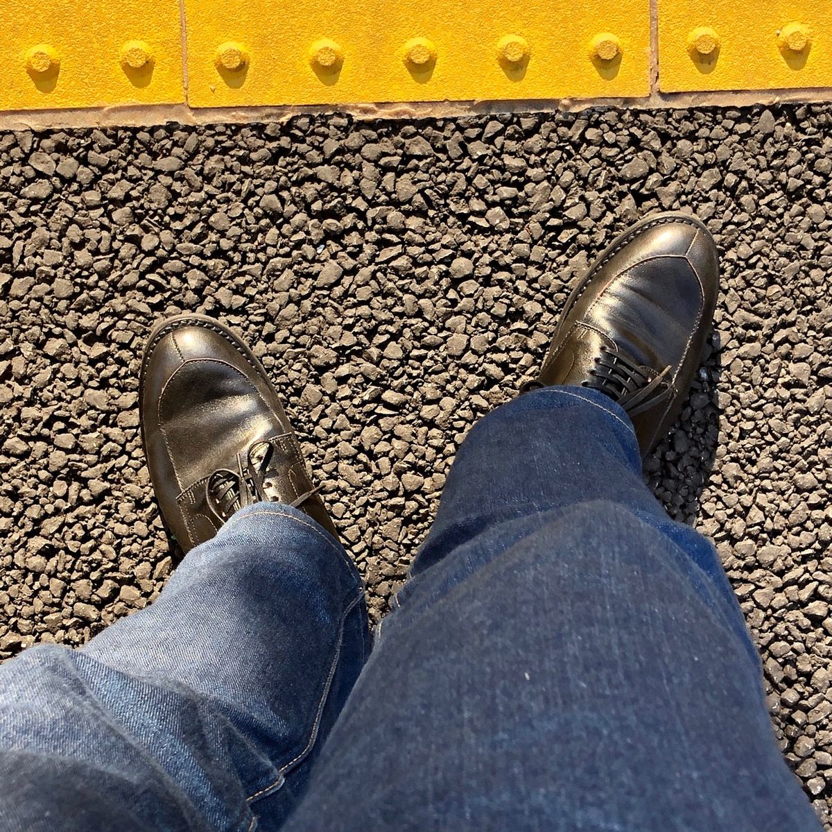 お直ししたパンツを回収した