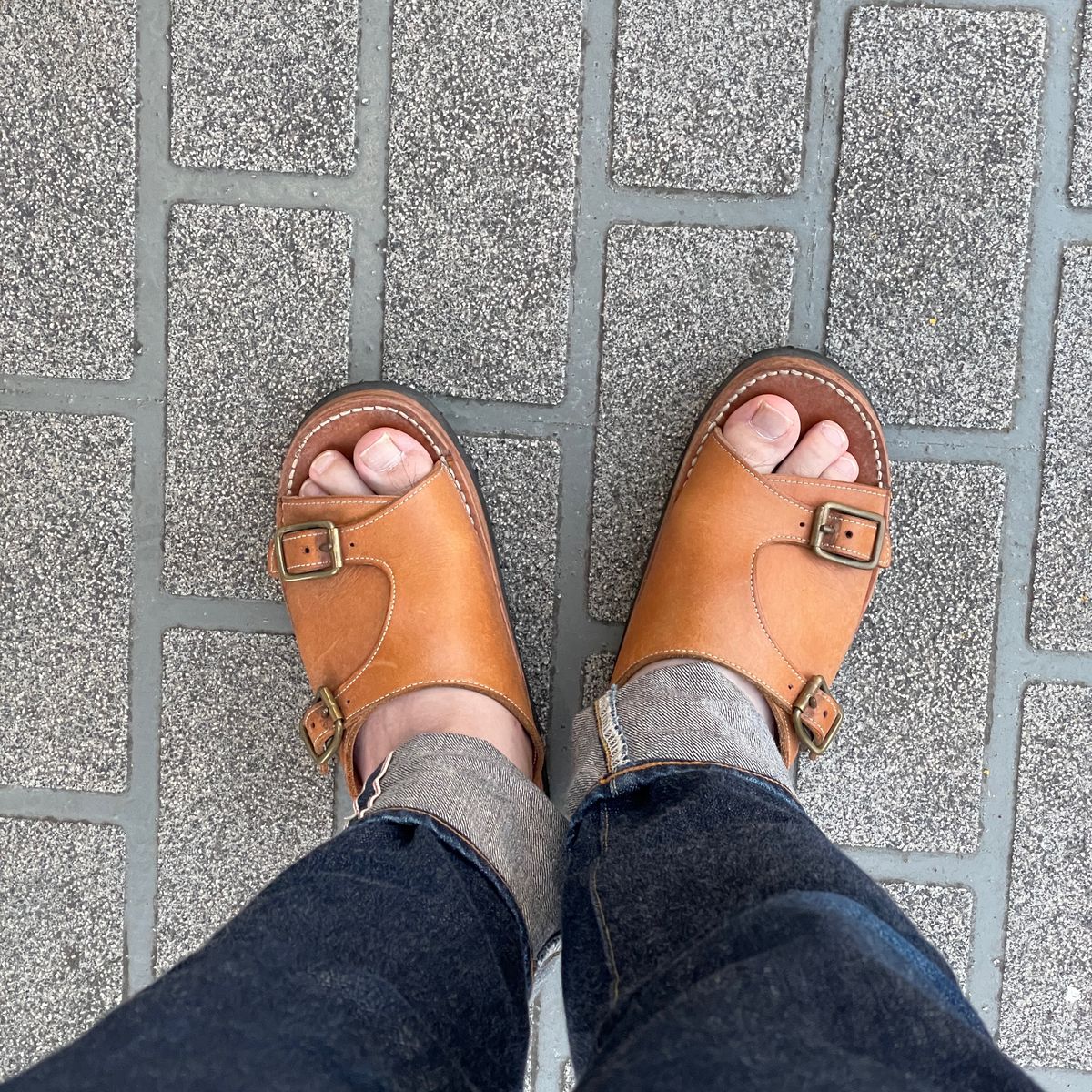 靴擦れした