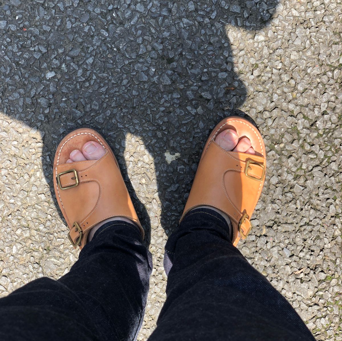 ちょっと外に出た