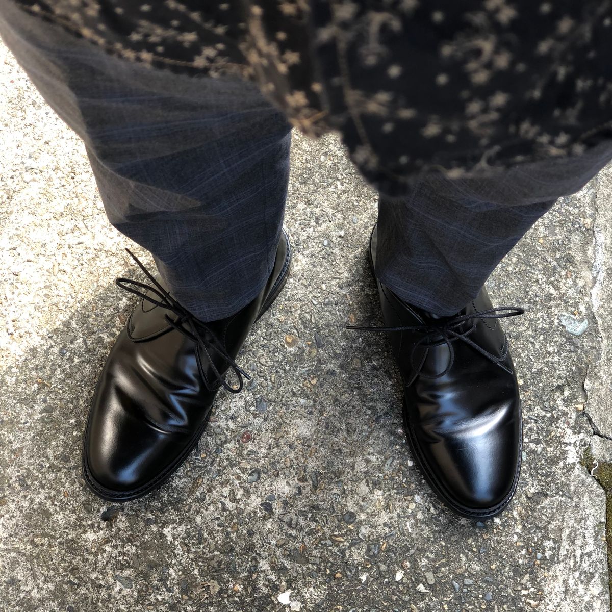 Stevenson Overallのシャツ着てく