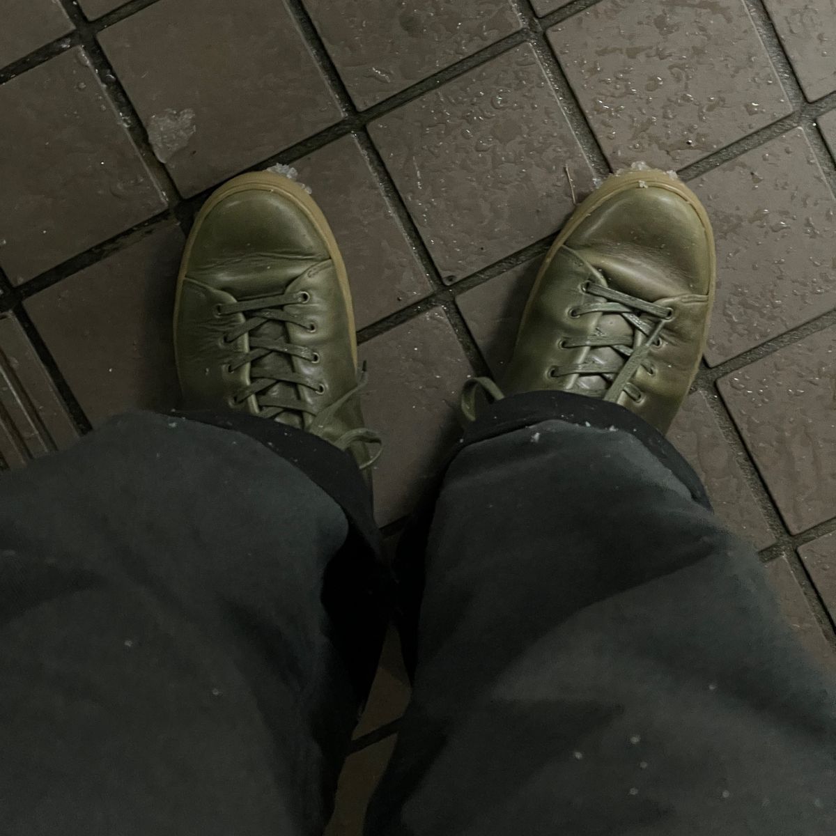 明日は晴れるが雪は溶けてるのかな