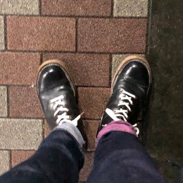 小雨なので傘はいいか