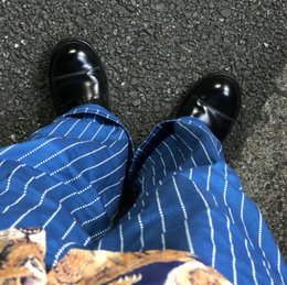 履き皺付きにくいのかな