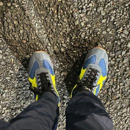早めに歩く