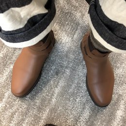 革とは違ったはき心地