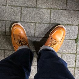 来月から短靴多めに履こうかな