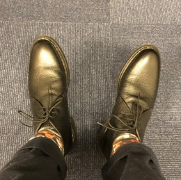 若干早く着いた