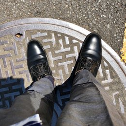夏にしか履かないパンツ履いた