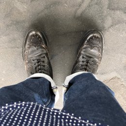 オーダーしてたサンダル受け取った