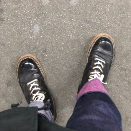 眼鏡受け取り完了