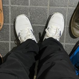 走ってた