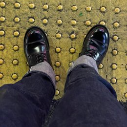 眼鏡受け取った