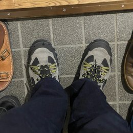 雨止んでた